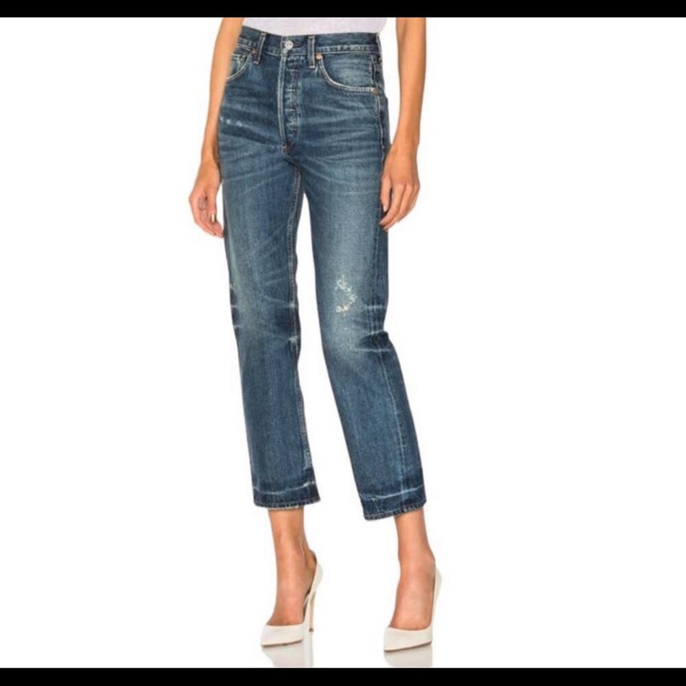 Citizens of Humanity Gia Straight Leg Crop Size 28